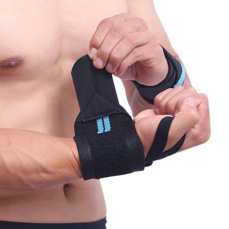 Pro Weight Lifting Wrist Wraps - Heavy Duty Support Brace for Gym, Fitness & Strength Training - Premium Wristband Protector