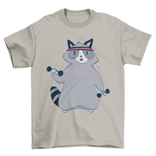Raccoon Workout T-shirt