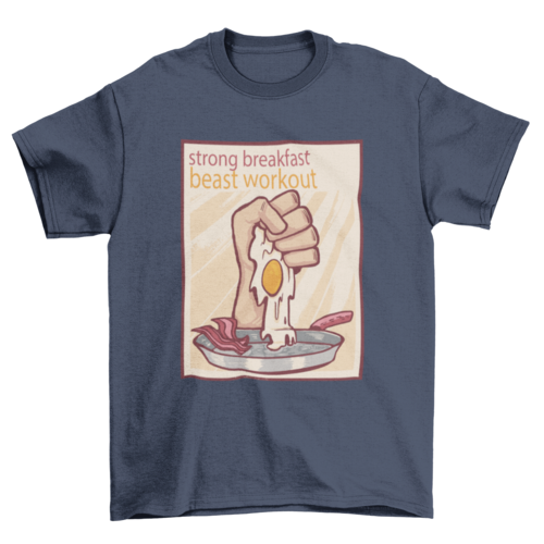 Beast workout t-shirt design