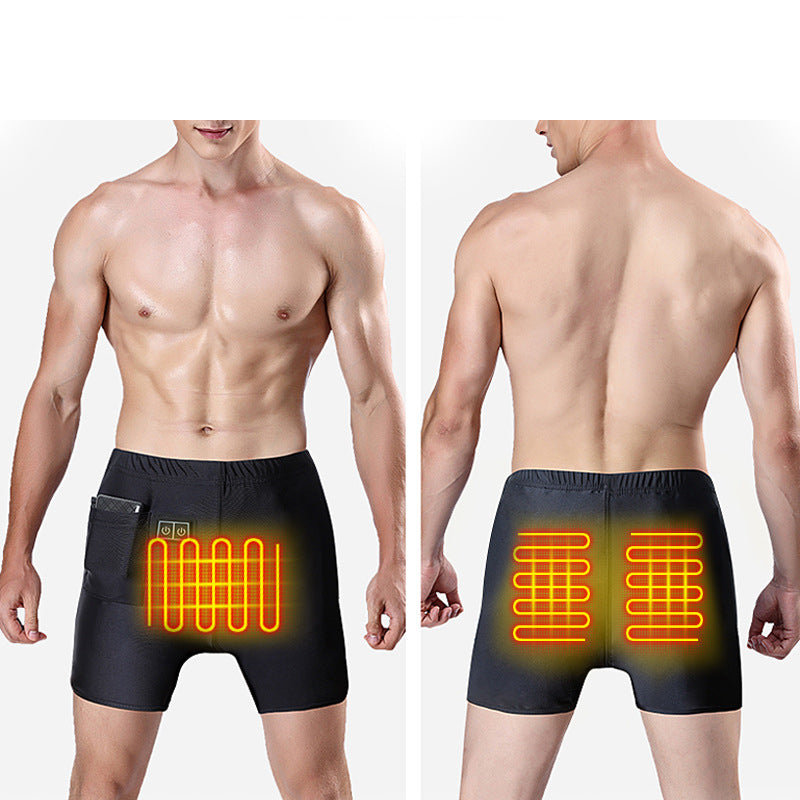 Smart Thermo-Regulated Heated Men's Underwear