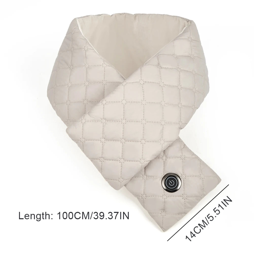 Heating Scarf 3 Heating Levels Winter Electric Heated Scarf Neck Wrap