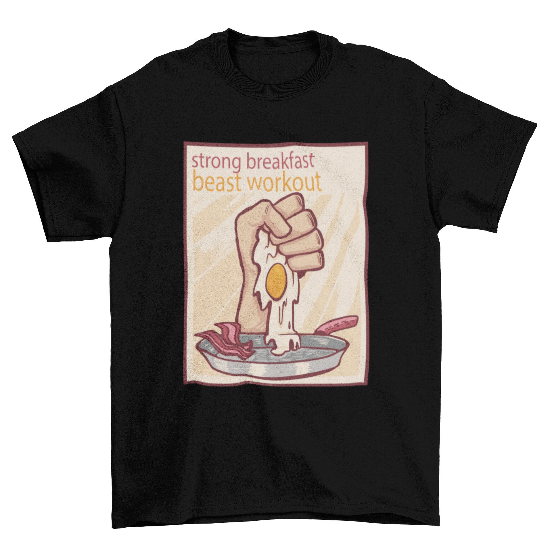Beast workout t-shirt design