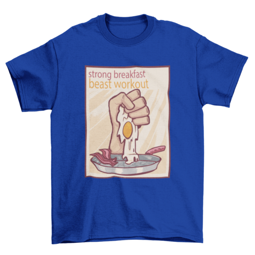 Beast workout t-shirt design